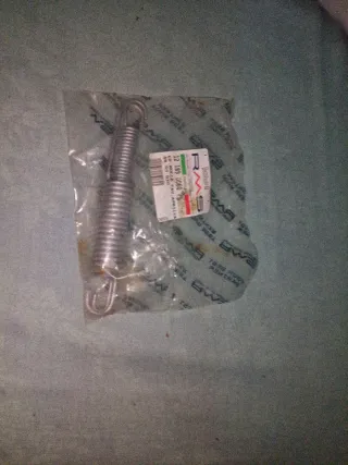 Muelle caballete moto