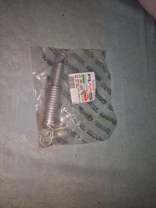 Muelle caballete moto