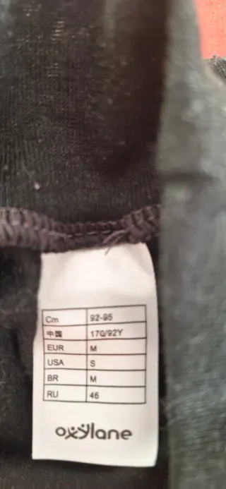 2 Camisetas Térmicas negras decathlon Talla M