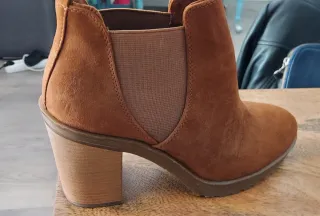 Botines ante Bershka camel