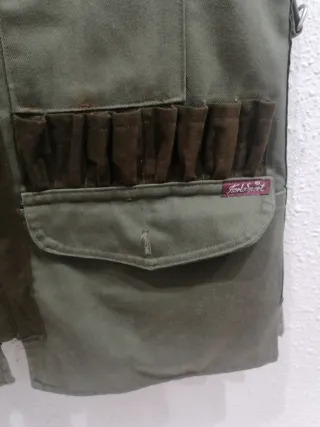 Chaleco de caza verde