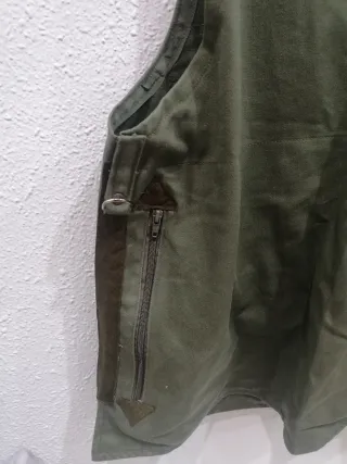 Chaleco de caza verde