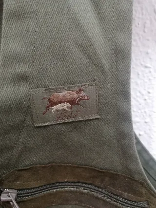 Chaleco de caza verde