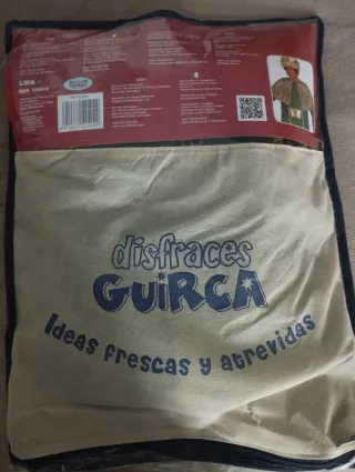 Disfraz Rey Mago Túnica con capa Talla Única