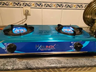 Cocina de gas 2 quemadores