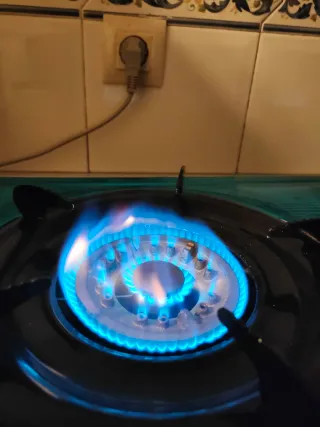 Cocina de gas 2 quemadores