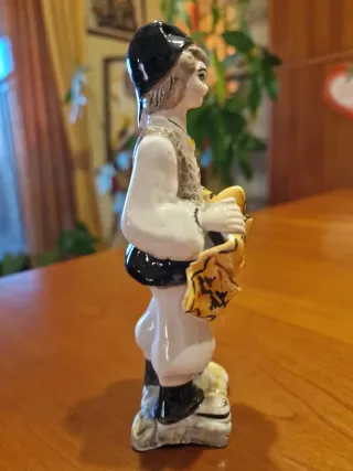 Scultura Ceramica Stelio Mola - Uomo Sardo