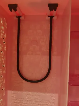 Armario Barbie Rosa con Perchas