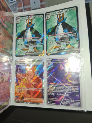 Cartas Pokémon Empoleon, Comefuego, Toxicitry
