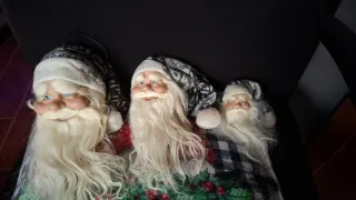 Lote 3 Figuras Papá Noel El Corte Inglés