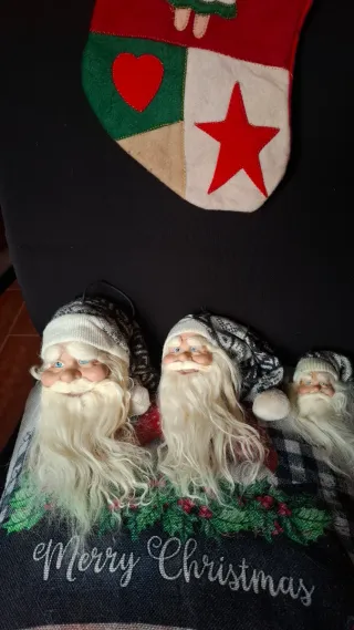 Lote 3 Figuras Papá Noel El Corte Inglés