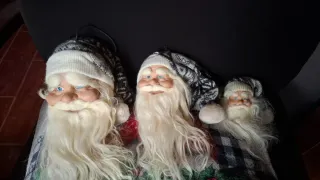 Lote 3 Figuras Papá Noel El Corte Inglés