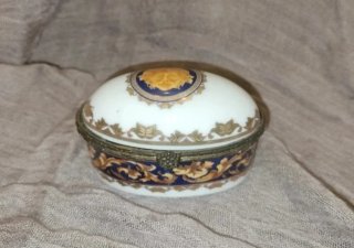 Pastillero/Joyero Cerámica Elegante