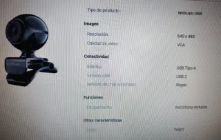 Webcam Trust Exis USB 640x480 VGA