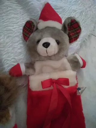 Calze di Natale Peluche Renna Orso Leone