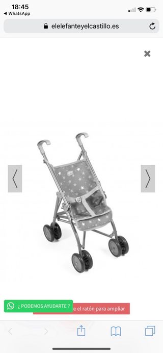 Sillita plegable para muñecas