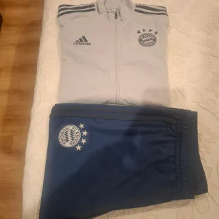 Chándal Adidas Bayern Múnich Training Gris/Azul