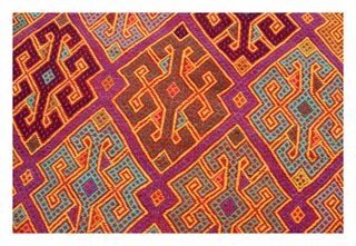 Kilim Sumak Afgano Vintage 208x160 cm