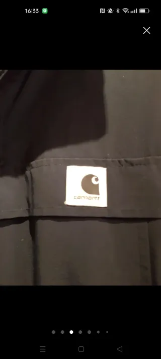 Chaqueta Carhartt azul marino