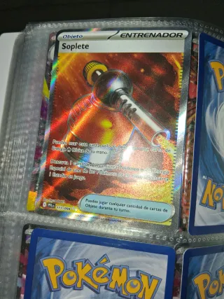 Carta Pokémon Soplete Entrenador 117/094