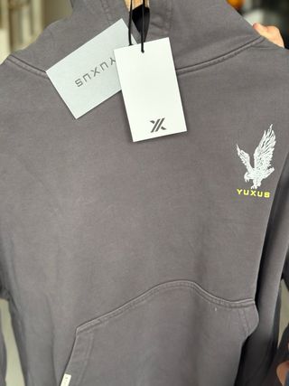 Sudadera YUXUS gris  nueva con etiquetas