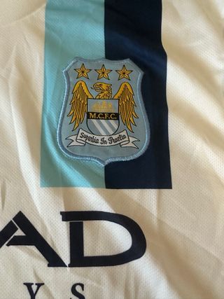 Camisa Futebol Man City Etihad Airways