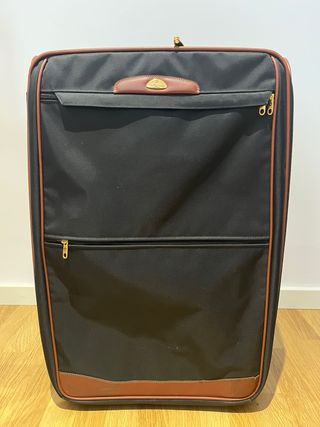Maleta Grande Samsonite Negra y Marrón