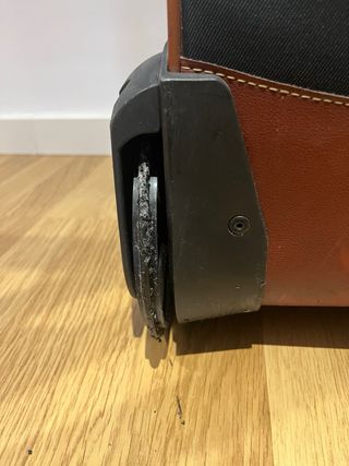 Maleta Grande Samsonite Negra y Marrón