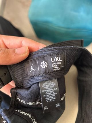 Gorra Jordan Fly Negra Nueva Talla L/XL