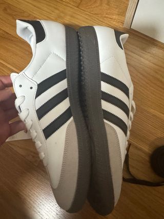 Adidas Samba Blancas y Grises