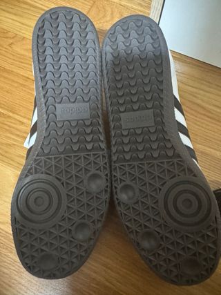 Adidas Samba Blancas y Grises