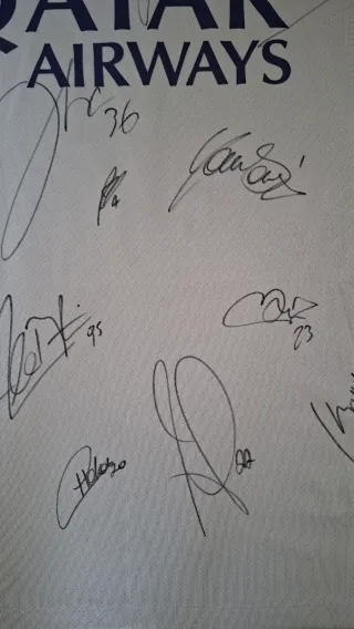 Maglia allenamento Lautaro autografata Inter 25-26