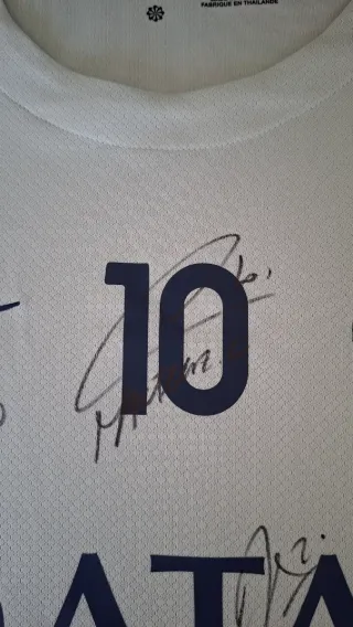 Maglia allenamento Lautaro autografata Inter 25-26