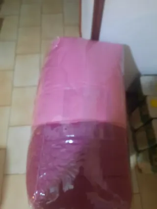 Trapunta matrimoniale rosa/viola