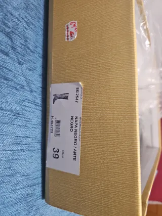 Botas altas negras talla 39