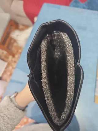 Botas altas negras talla 39