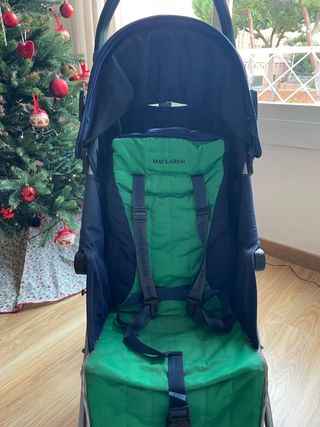 Sillita Maclaren Quest Azul marino y Verde