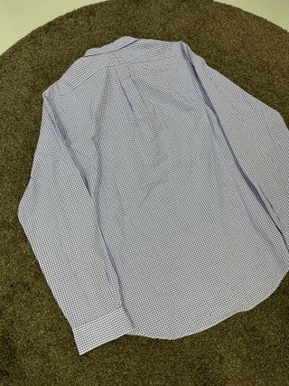 Camisa Polo Ralph Lauren L Hombre Azul Cuadros