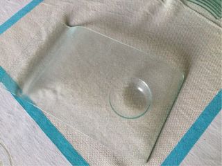 Piatti gourmet vetro per sushi o dessert