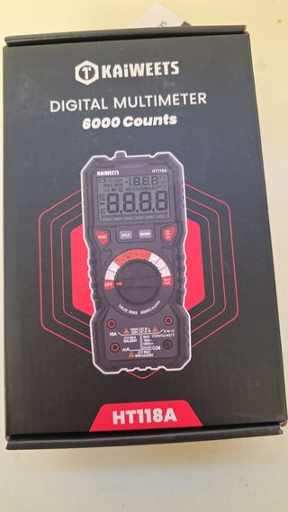 HT118A Multimetro Digitale True RMS GB053