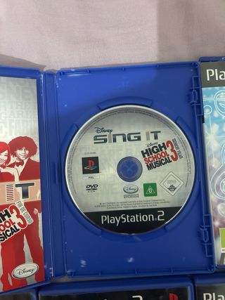 Lote 6 Juegos Singstar PS2