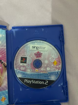 Lote 6 Juegos Singstar PS2