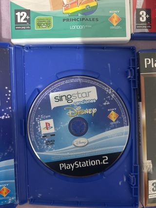 Lote 6 Juegos Singstar PS2