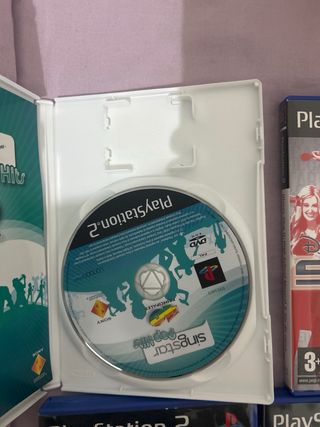 Lote 6 Juegos Singstar PS2