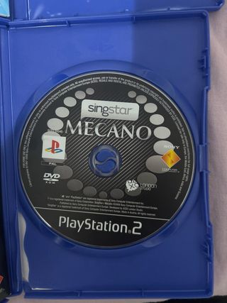 Lote 6 Juegos Singstar PS2