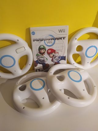 Mario Kart Wii + Volantes