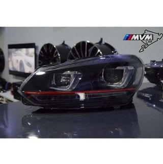 Faros delanteros Led Volkswagen Golf VI 6 Red edit