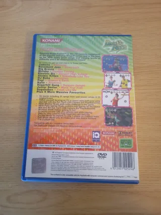 PS2 Dancing Stage Fusion Konami