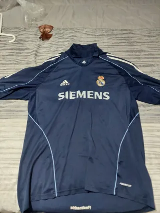Camiseta Real Madrid Adidas Azul Talla L