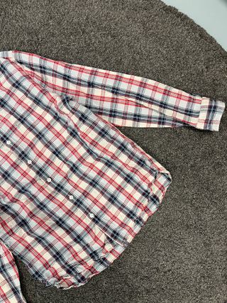 Camisa Levis L hombre cuadros rojos y negros